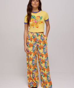 HARPER & YVE | RILEY PANTS - BANANA FLOWER