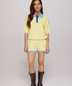 HARPER & YVE | LOKI SHORTS - WAX YELLOW