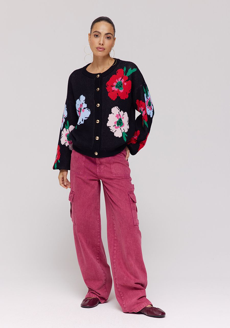 HARPER & YVE |  JAZZ CARDIGAN - MULTI FLOWER