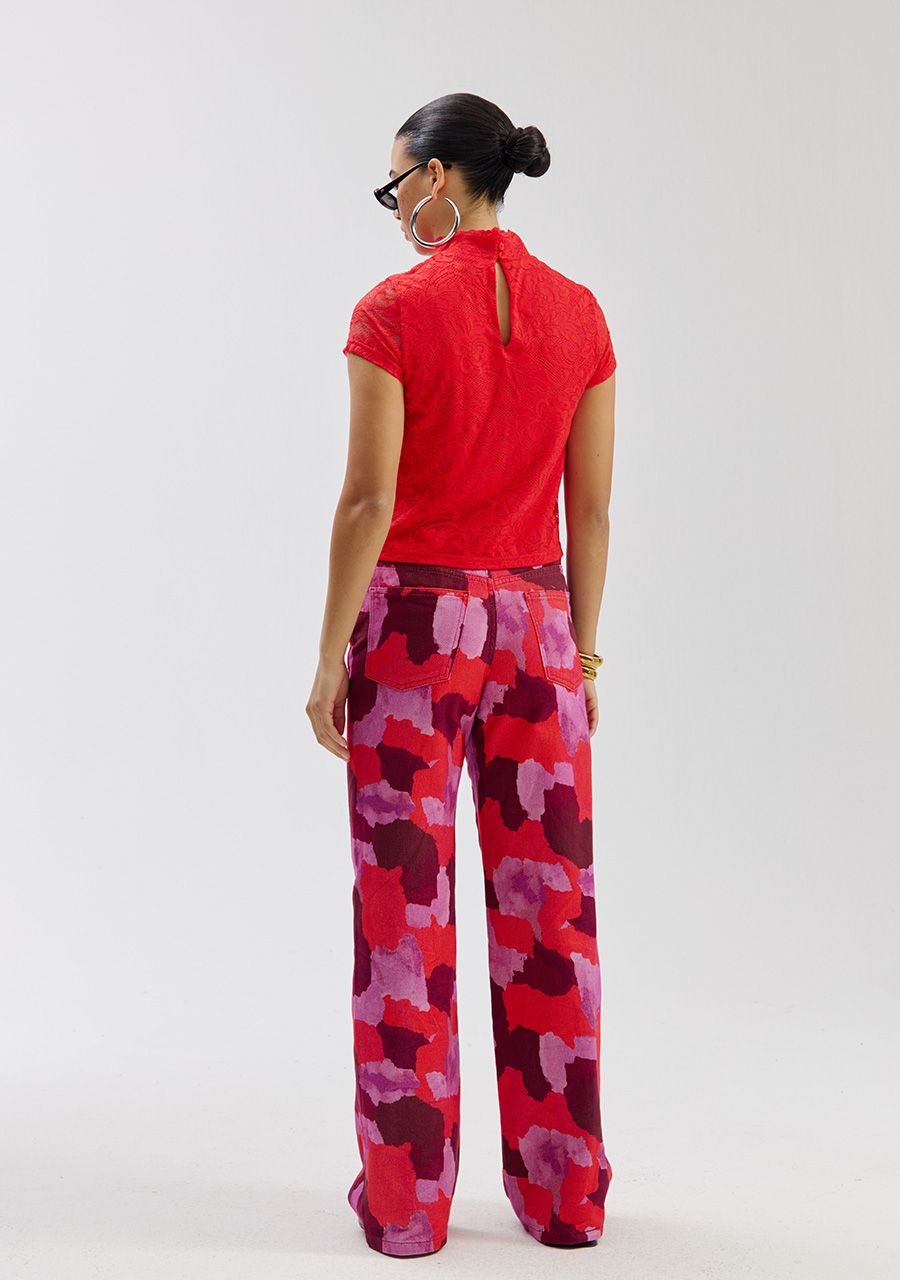 HARPER & YVE | MAYRA JEANS - MULTI COLOR CLOUD