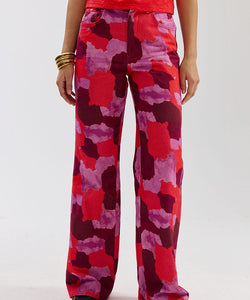 HARPER & YVE | MAYRA JEANS - MULTI COLOR CLOUD