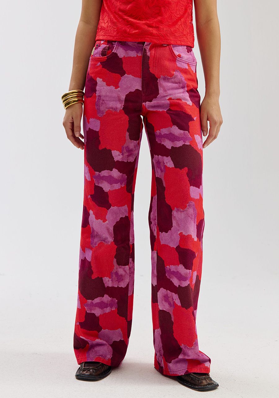 HARPER & YVE | MAYRA JEANS - MULTI COLOR CLOUD