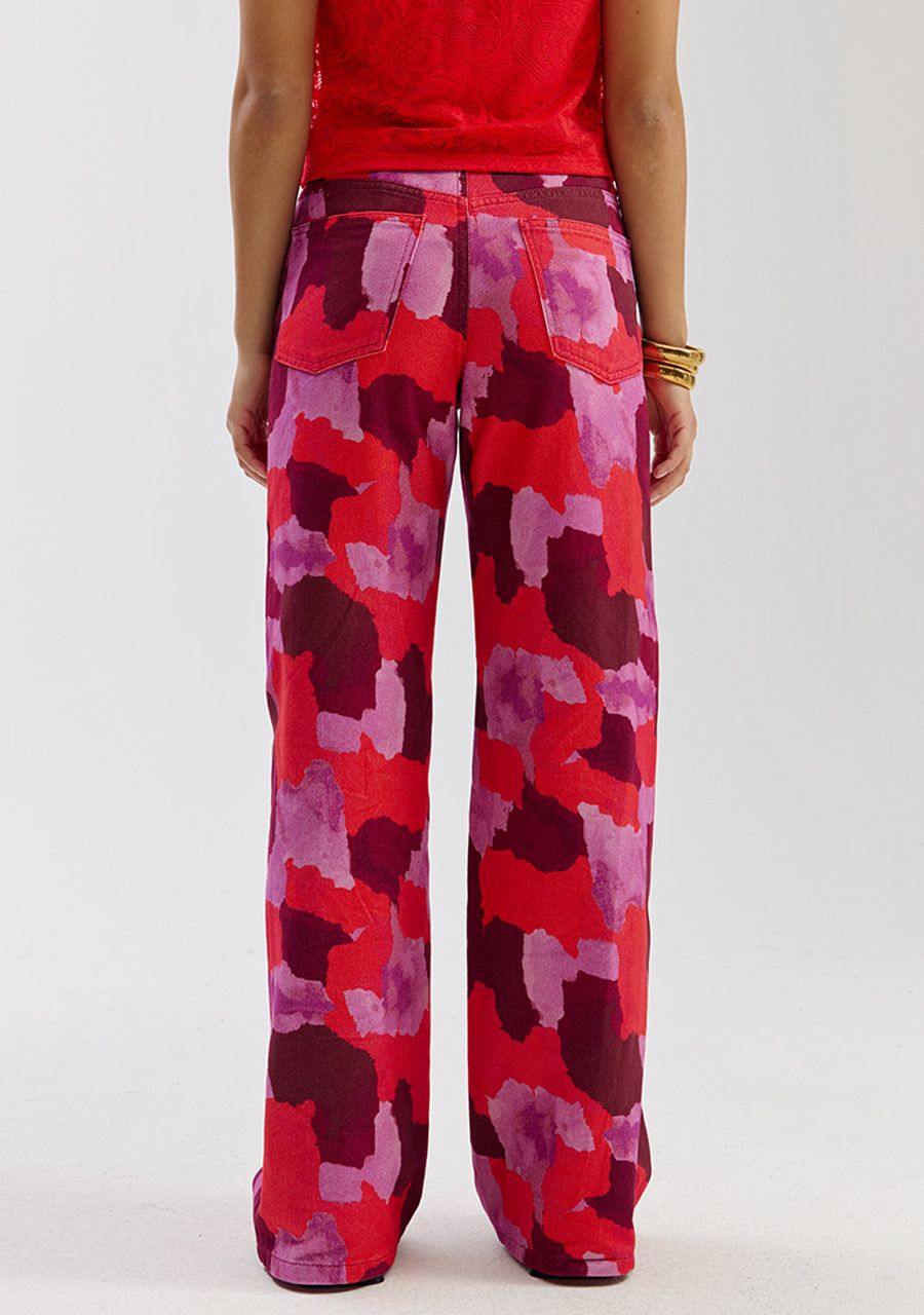 HARPER & YVE | MAYRA JEANS - MULTI COLOR CLOUD