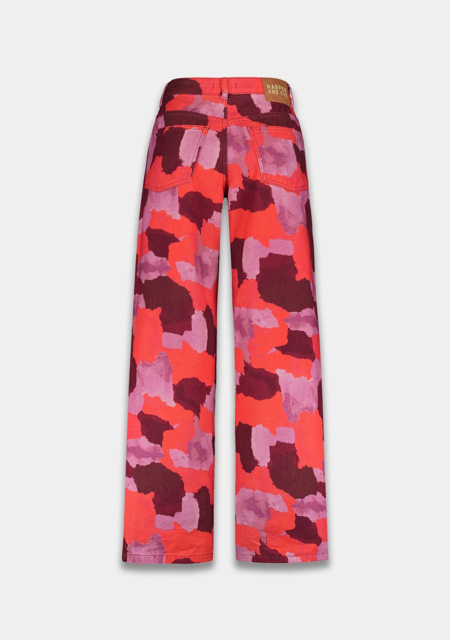 HARPER & YVE | MAYRA JEANS - MULTI COLOR CLOUD