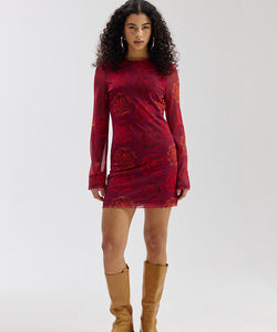 HARPER & YVE | JOLIE LS DRESS - BANDIDA BOUQUET