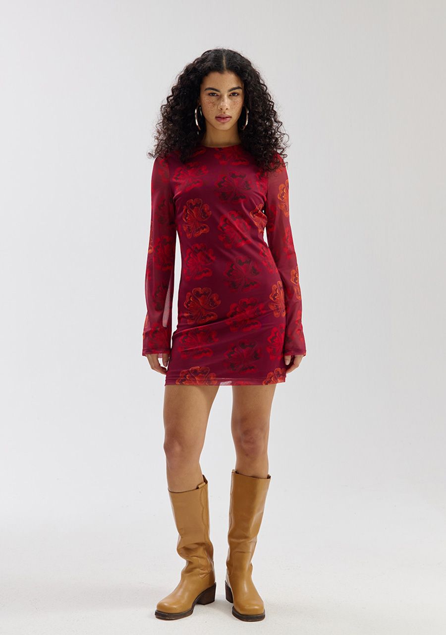 HARPER & YVE | JOLIE LS DRESS - BANDIDA BOUQUET