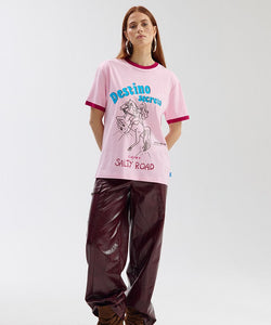 HARPER & YVE | DESTINOSECRETO SS T-SHIRT - ROMANCE ROSE