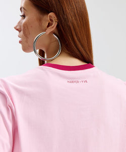 HARPER & YVE | DESTINOSECRETO SS T-SHIRT - ROMANCE ROSE