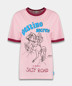 HARPER & YVE | DESTINOSECRETO SS T-SHIRT - ROMANCE ROSE