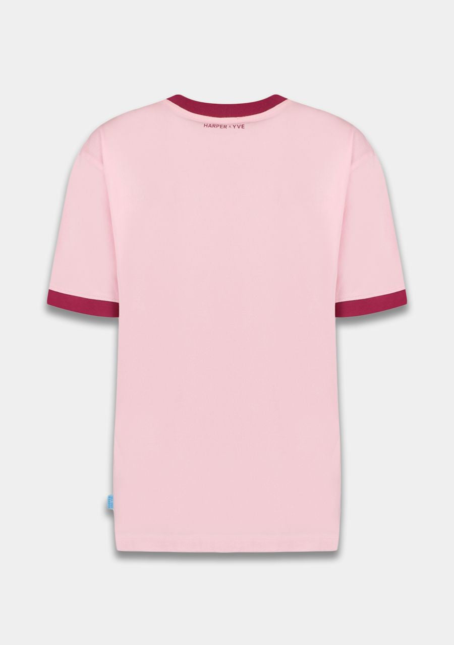 HARPER & YVE | DESTINOSECRETO SS T-SHIRT - ROMANCE ROSE