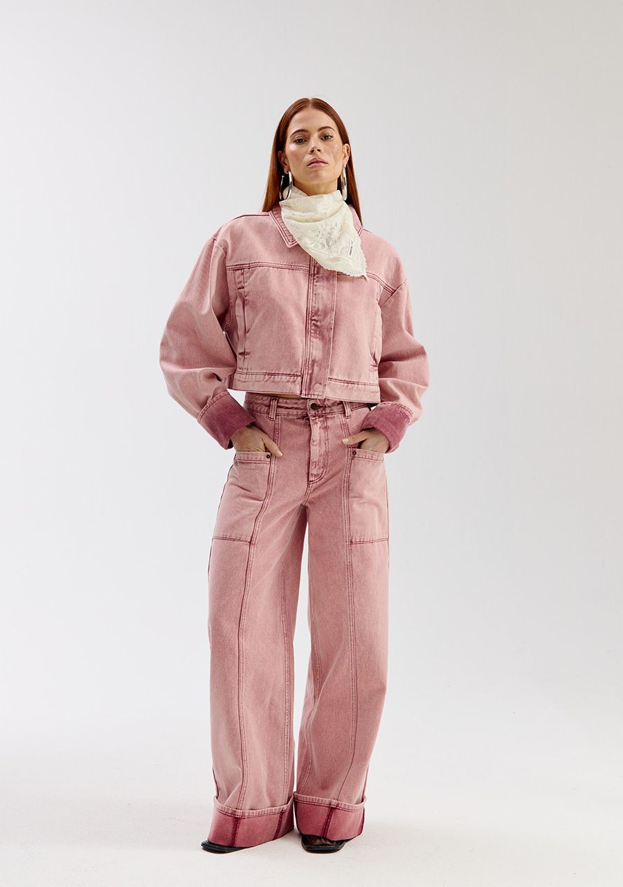 HARPER & YVE | MADELYNN JEANS - VINTAGE PINK