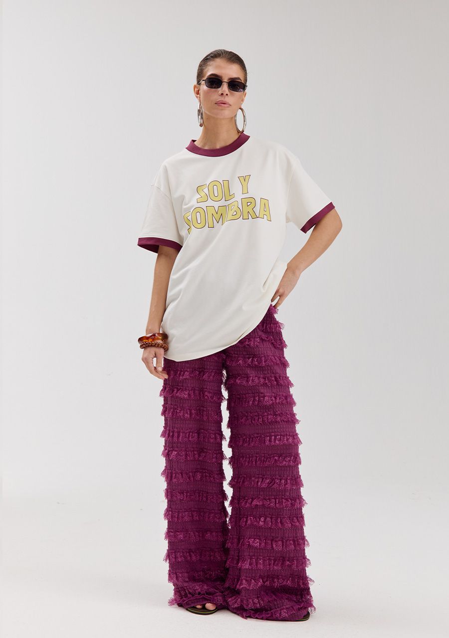 HARPER & YVE | LO PANTS - CASSIS
