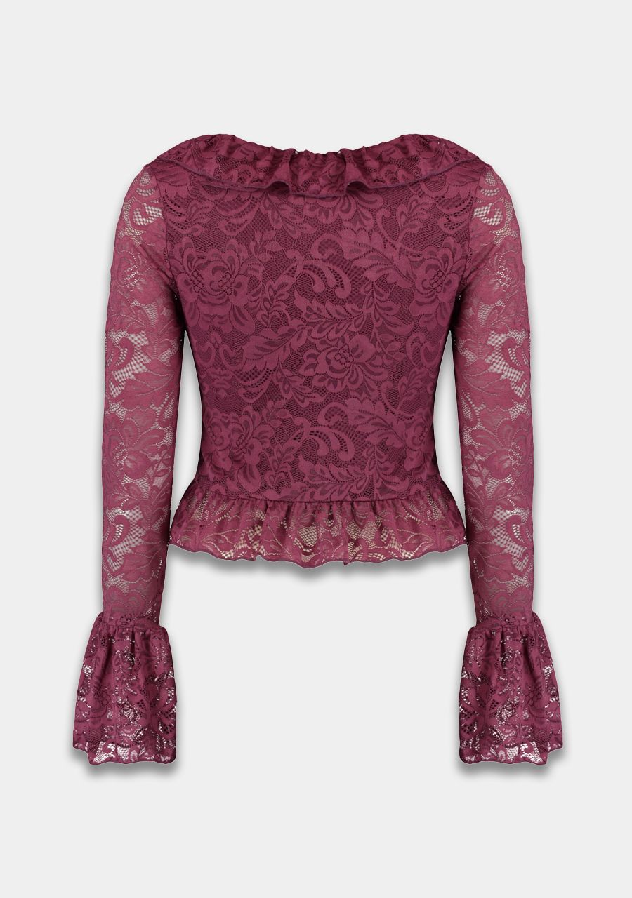 HARPER & YVE | JADEN BLOUSE - CASSIS