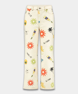 HARPER & YVE | YVE PANTS - JUAN CARLOS/ECRU