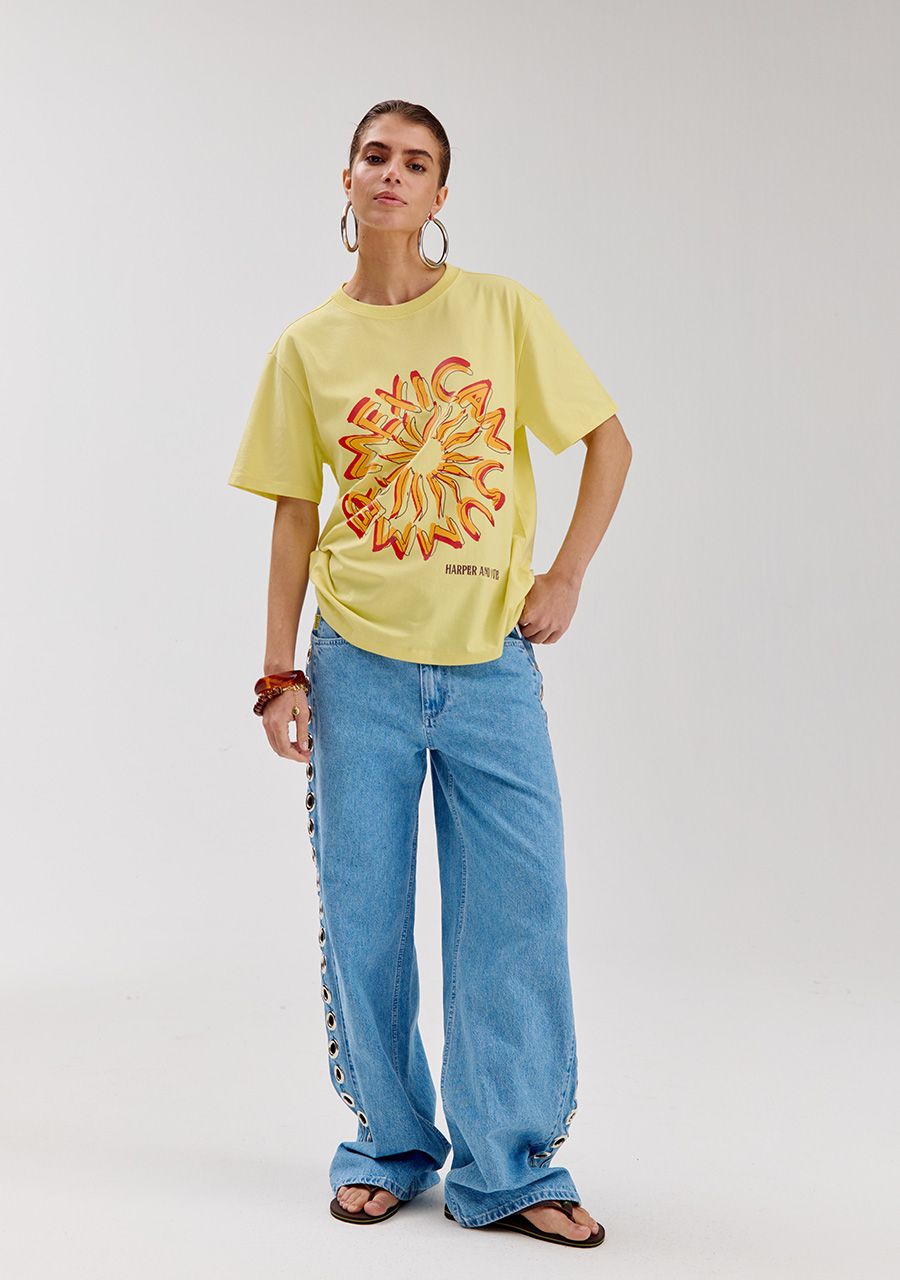 HARPER & YVE | MAYRAEYE JEANS - MID BLUE