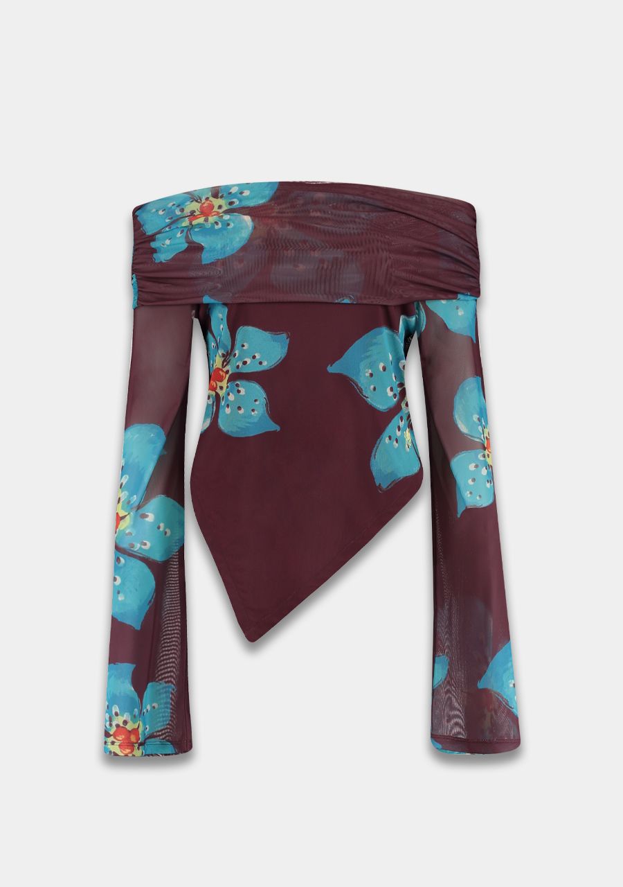 HARPER & YVE | JESSE TOP - TROPICAL FLOWER