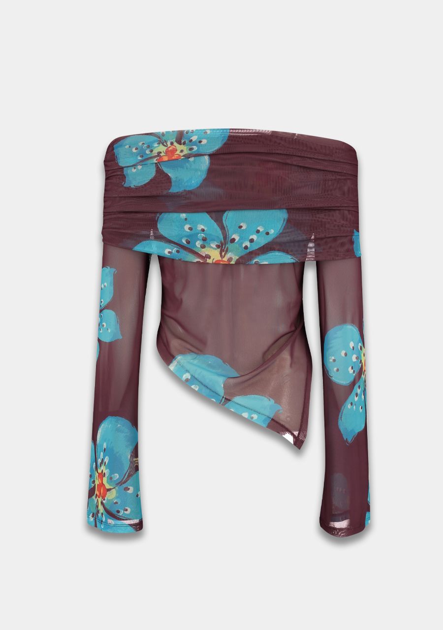 HARPER & YVE | JESSE TOP - TROPICAL FLOWER
