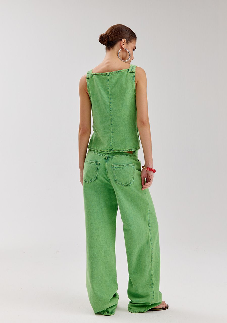 HARPER & YVE | YVE JEANS - VIBRANT GREEN