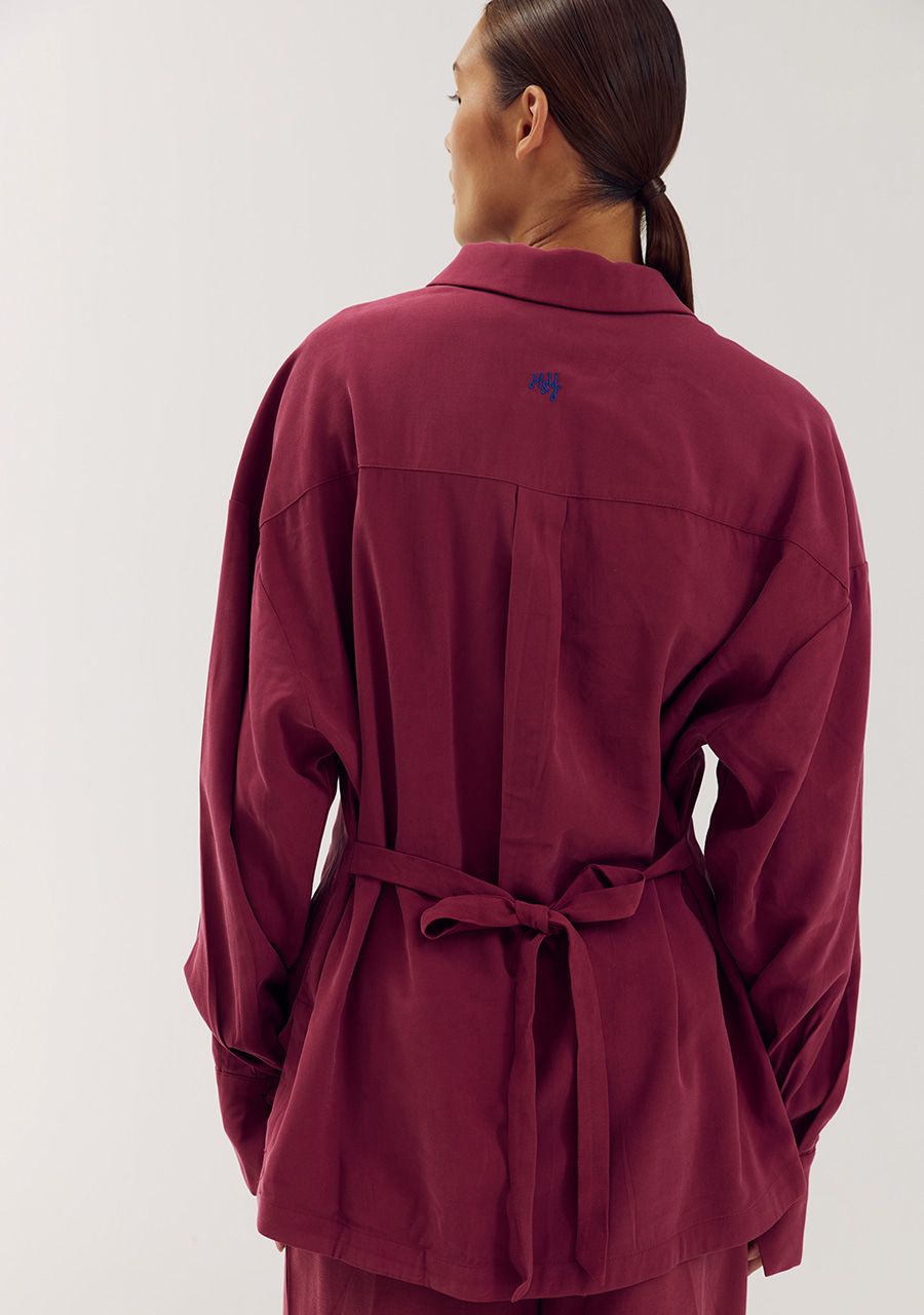 HARPER & YVE | HELENA BLOUSE - RUMBA RED
