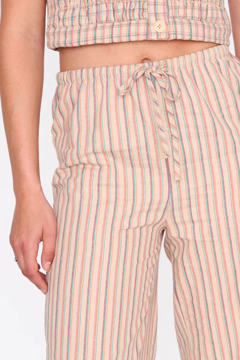 MARIA STRIPED PANTS - MULTI