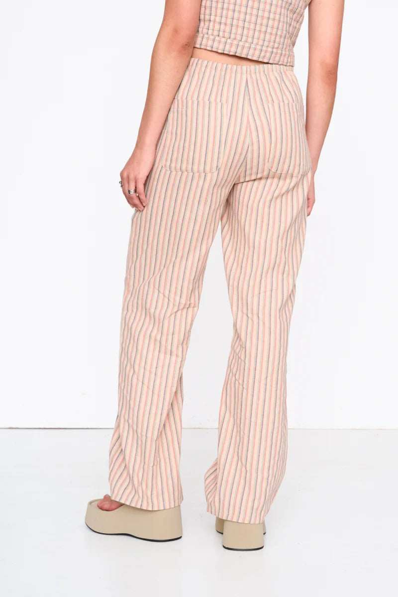 MARIA STRIPED PANTS - MULTI