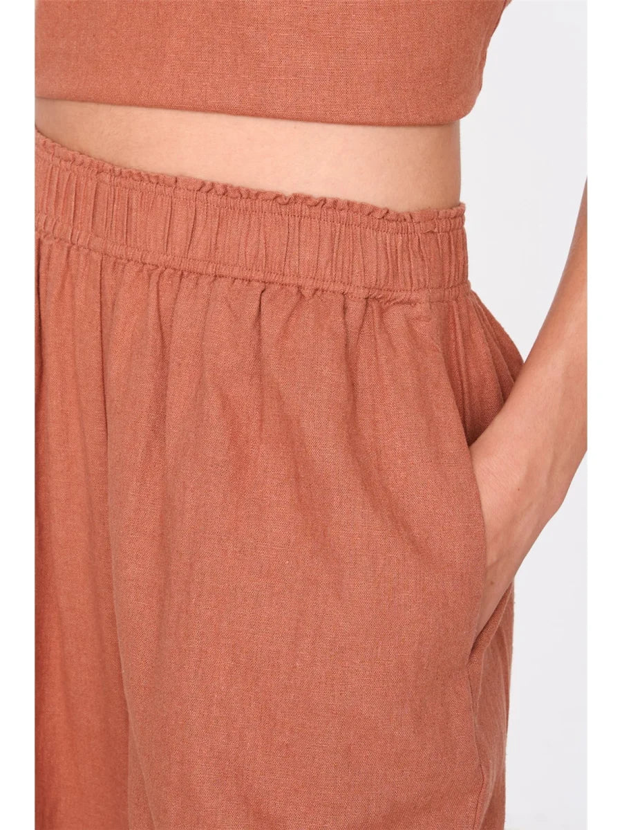 AVALYN PANTALON - RUST