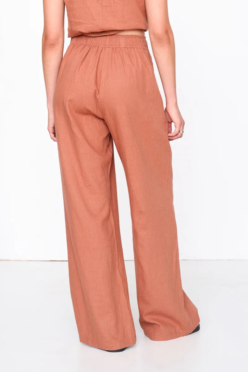 AVALYN PANTALON - RUST