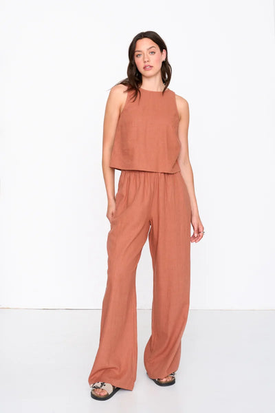 AVALYN PANTALON - RUST