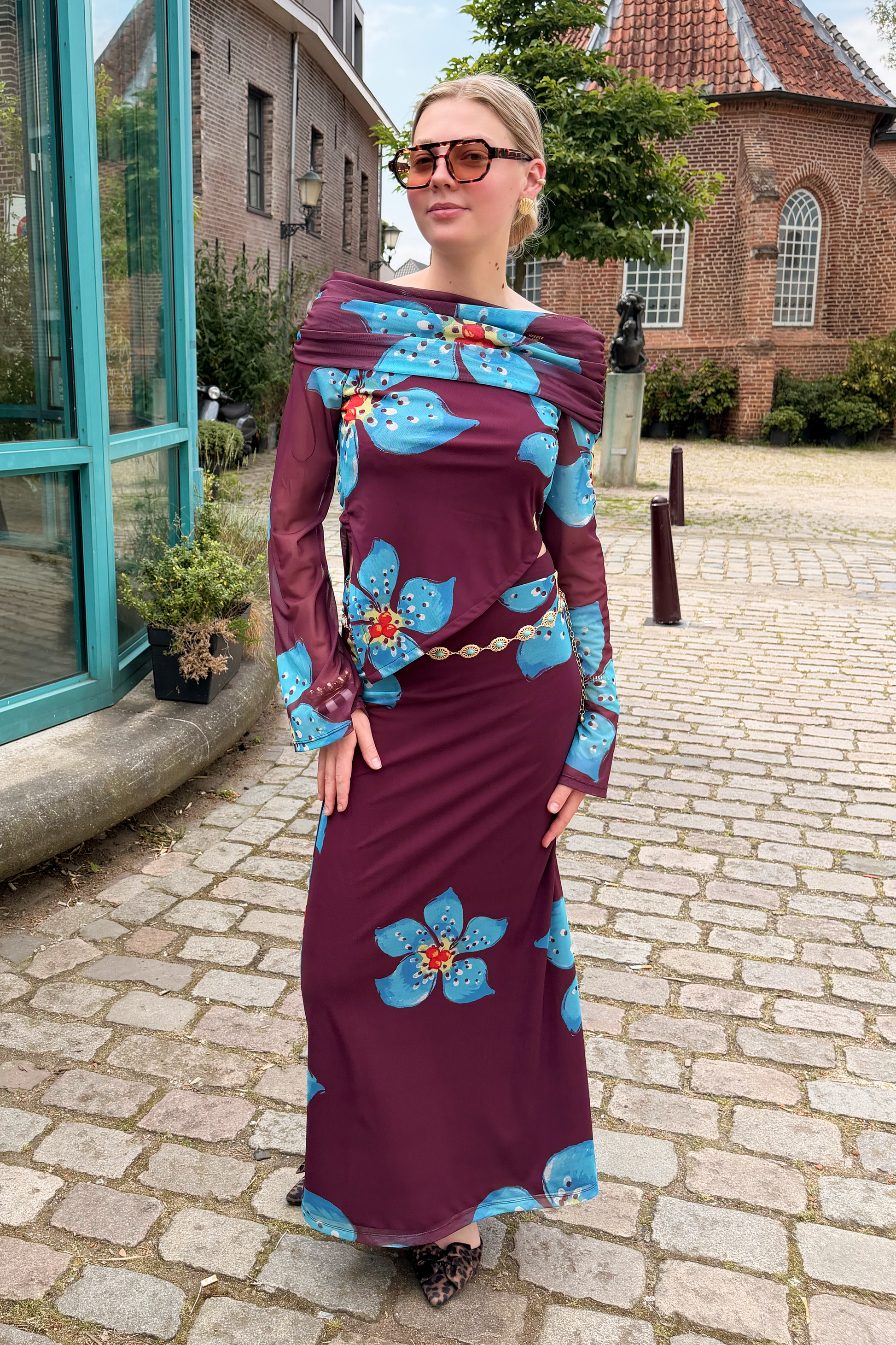 HARPER & YVE | JESSE TOP - TROPICAL FLOWER
