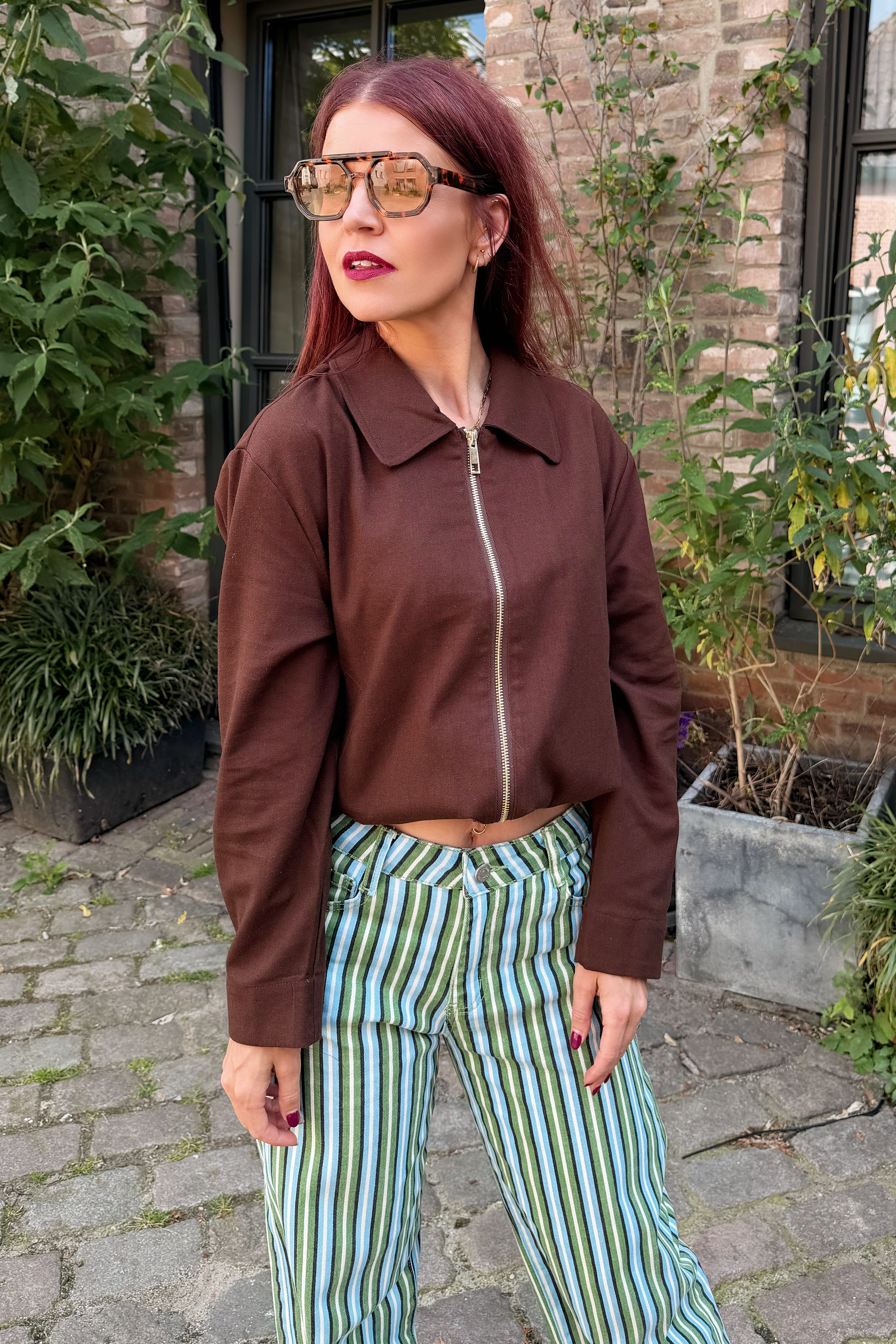 KIWI JACKET - BROWN