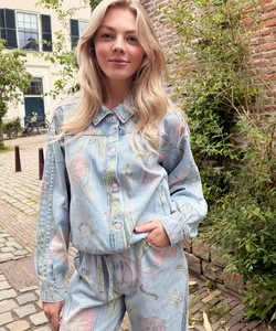 NÜMPH | VERONA JACKET - LIGHT BLUE DENIM