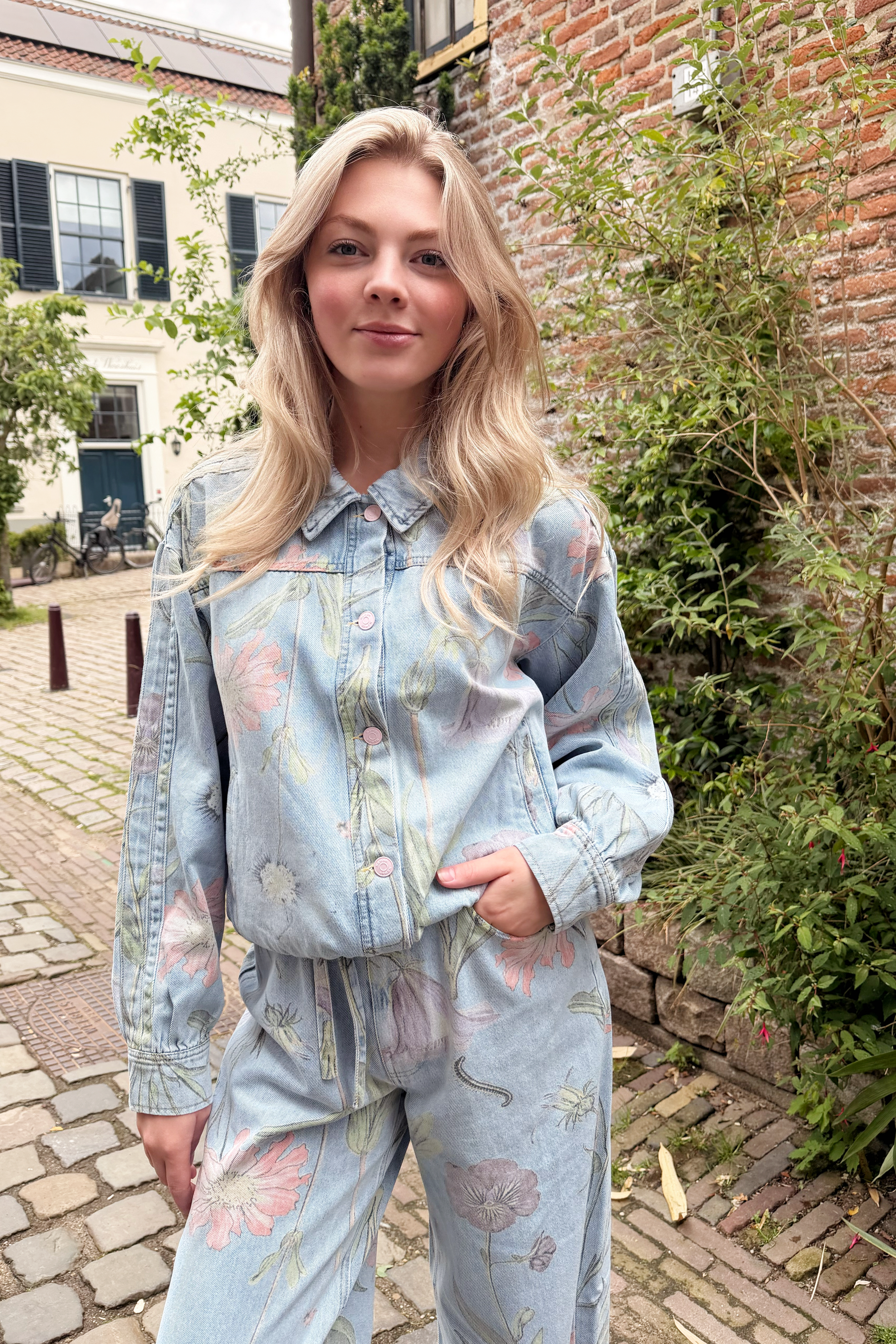 NÜMPH | VERONA JACKET - LIGHT BLUE DENIM