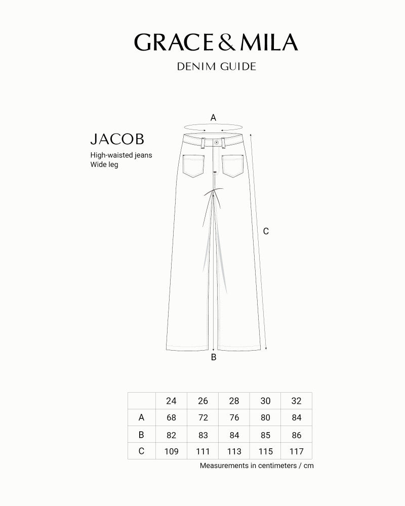 GRACE & MILA | JACOB JEANS - LIGHT BLUE