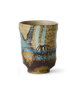 HKliving | ARTIST CERAMICS: COFFEE MUG - SCRATCHED