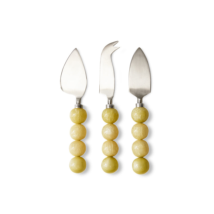 HKliving | CHEESE KNIVES - LEMON