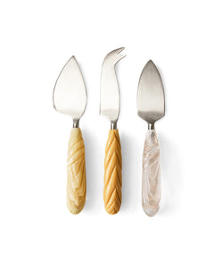 HKliving | CHEESE KNIVES - CREAM