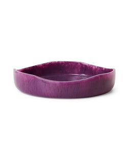 HKliving | 70S CERAMICS SALAD BOWL - PLUM