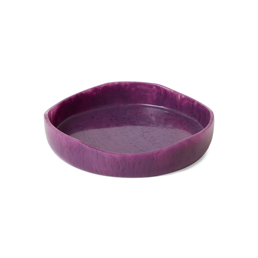 HKliving | 70S CERAMICS SALAD BOWL - PLUM