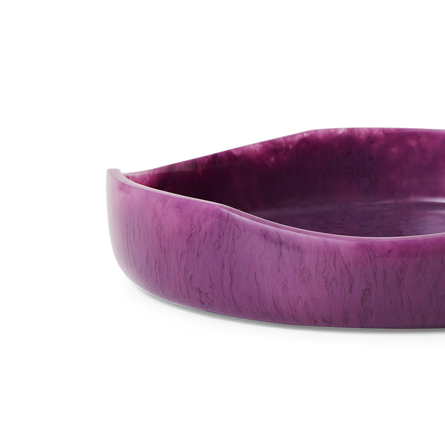 HKliving | 70S CERAMICS SALAD BOWL - PLUM