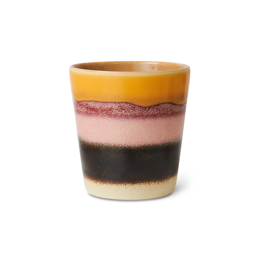 HKliving | 70S CERAMICS: COFFEE MUG - SUNSET