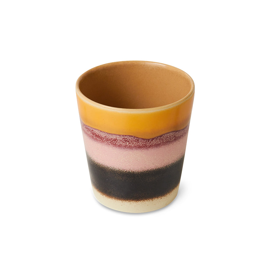 HKliving | 70S CERAMICS: COFFEE MUG - SUNSET