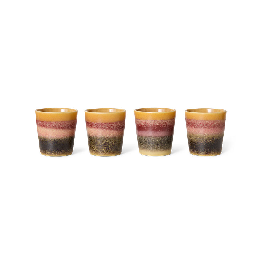 HKliving | 70S CERAMICS: COFFEE MUG - SUNSET