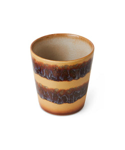 HKliving | 70S CERAMICS: COFFEE MUG - CLIFFS