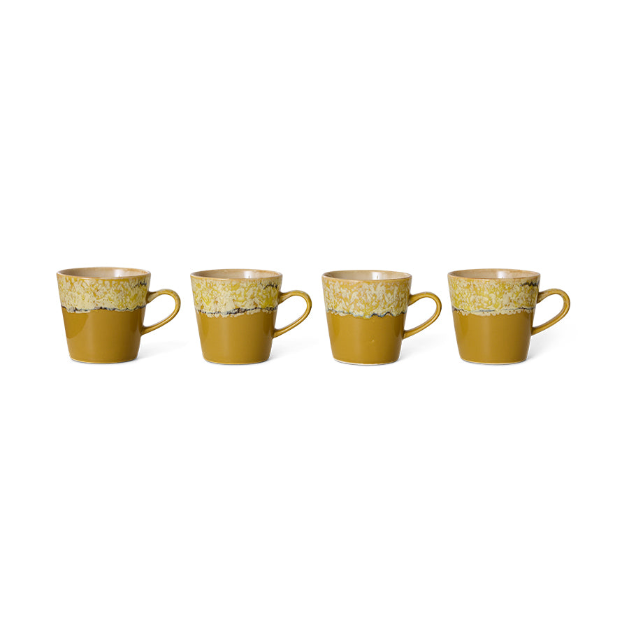 HKliving | 70S CERAMICS: AMERICANO MUG - SUNBEAM