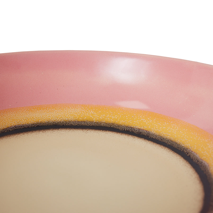 HKliving | 70S CERAMICS SALAD BOWL - SERENE