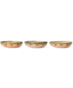 HKliving | 70S CERAMICS SALAD BOWL - SUNFLOWER