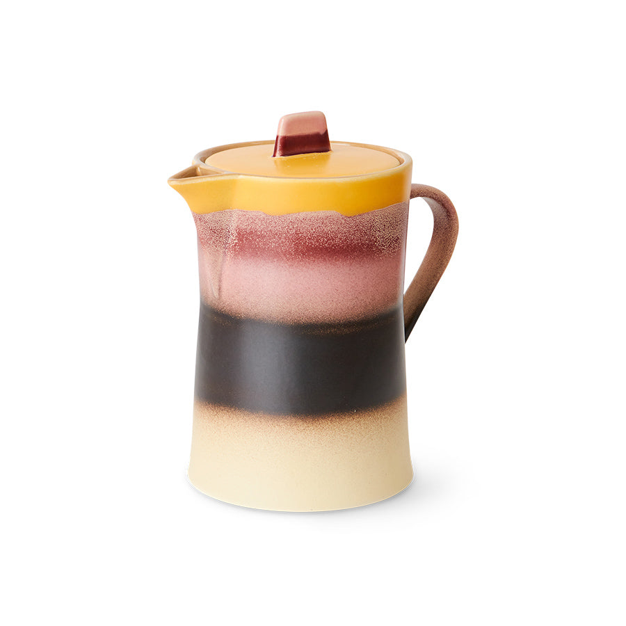 HKliving | 70S CERAMICS: TEA POT - SUNSET