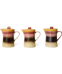 HKliving | 70S CERAMICS: TEA POT - SUNSET