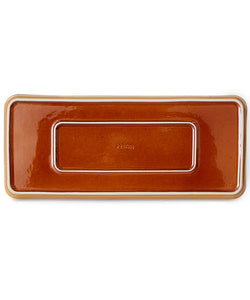 HKliving | 70S CERAMICS: CAKE TRAY - SUNBEAM