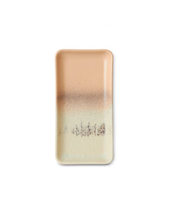 HKliving | 70S CERAMICS: SMALL TRAY - BREEZE